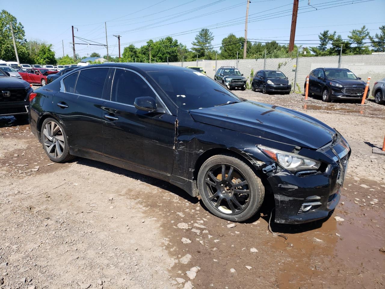 2014 Infiniti Q50 Base vin: JN1BV7AR4EM693691