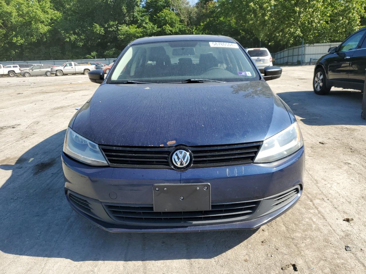 2012 Volkswagen Jetta Base vin: 3VW2K7AJXCM407891