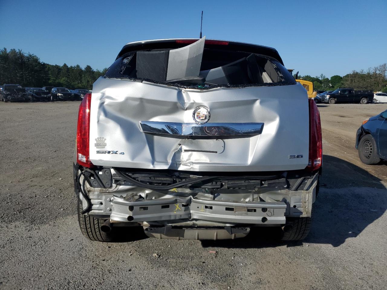 3GYFNDE30CS605777 2012 Cadillac Srx Luxury Collection