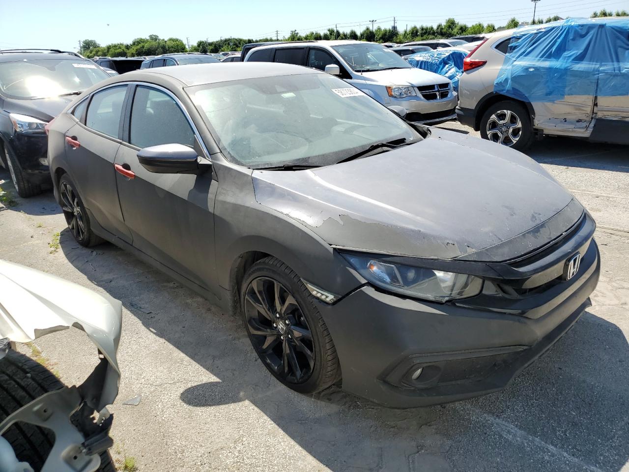 2019 Honda Civic Sport vin: 19XFC2E89KE011908