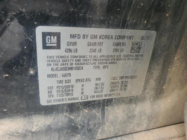 2017 BUICK ENCORE PRE KL4CJASB3HB145834