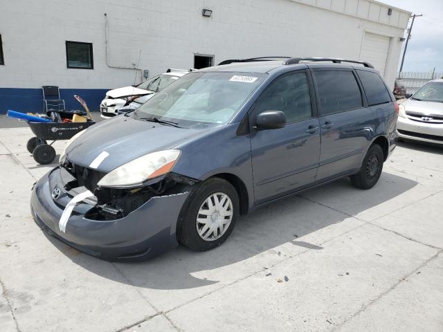 TOYOTA SIENNA VAN 2008 blue  gas 5TDZK23CX8S206535 photo #1