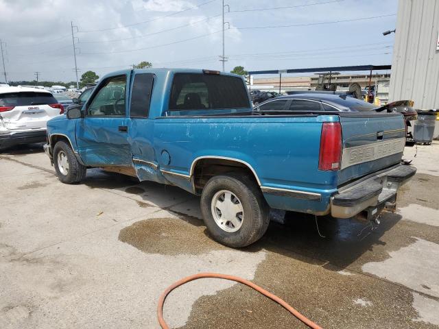 CHEVROLET GMT-400 C1 1997 turquoise  gas 2GCEC19R2V1185863 photo #3