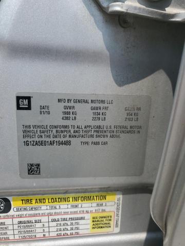 1g1za5e01af194488 - 2010 Chevrolet malibu ls - #60312415