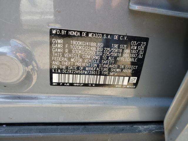 2023 HONDA HR-V SPORT 3CZRZ2H56PM739013