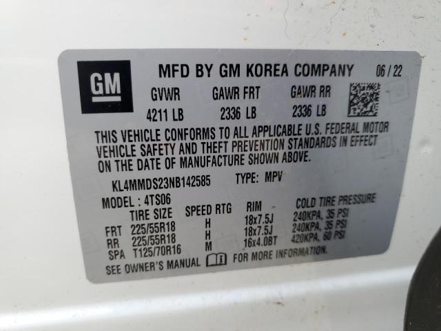 2022 BUICK ENCORE GX - KL4MMDS23NB142585