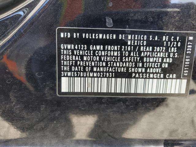 2021 VOLKSWAGEN JETTA SEL - 3VWE57BU4MM027931