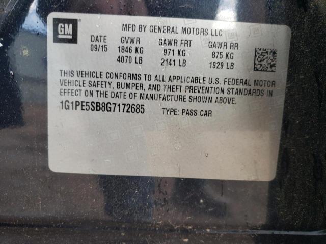 2016 CHEVROLET CRUZE LIMI - 1G1PE5SB8G7172685