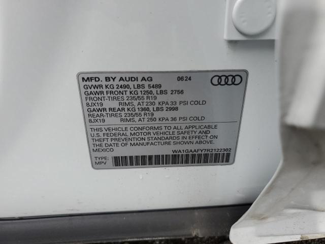 2024 AUDI Q5 PREMIUM WA1GAAFY7R2122302