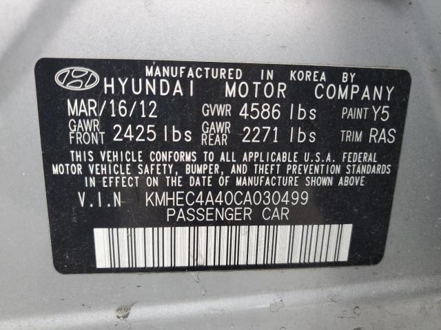 2012 HYUNDAI SONATA HYB - KMHEC4A40CA030499
