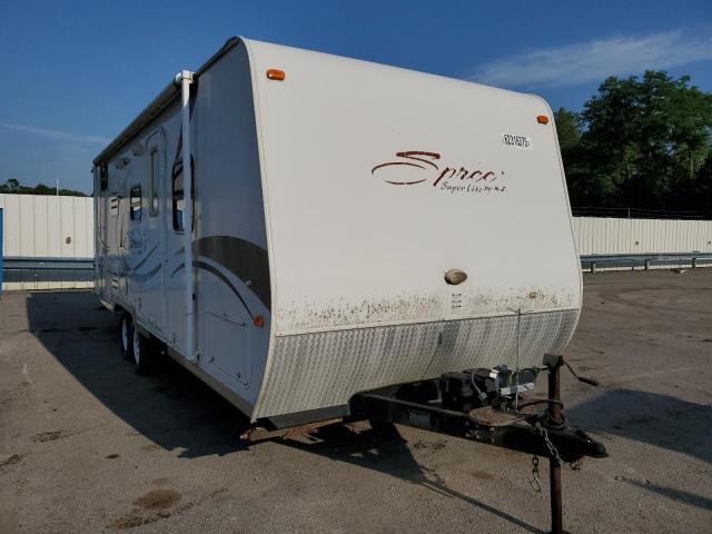 KZRV TRAILER 2011 white   4EZTP2427B8073580 photo #1