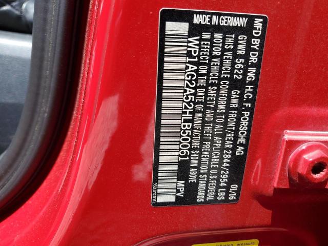 2017 PORSCHE MACAN GTS WP1AG2A52HLB50061