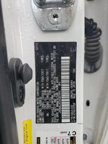 2016 TOYOTA 4RUNNER SR JTEBU5JR2G5307895