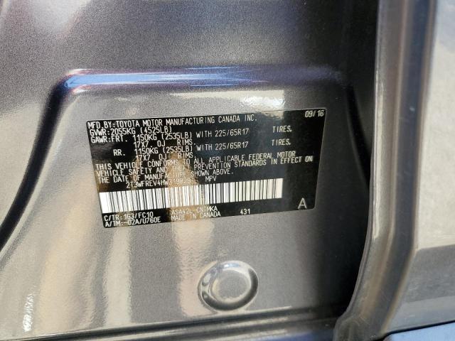2017 TOYOTA RAV4 XLE - 2T3WFREV4HW319829