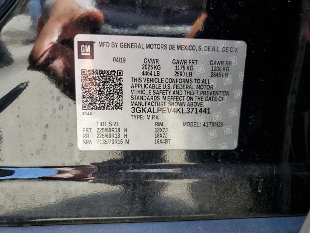 2019 GMC TERRAIN SL 3GKALPEV4KL371441