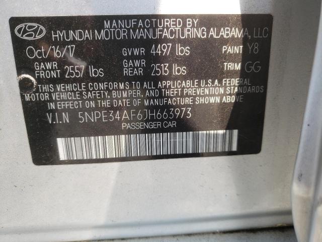 2018 HYUNDAI SONATA SE - 5NPE34AF6JH663973