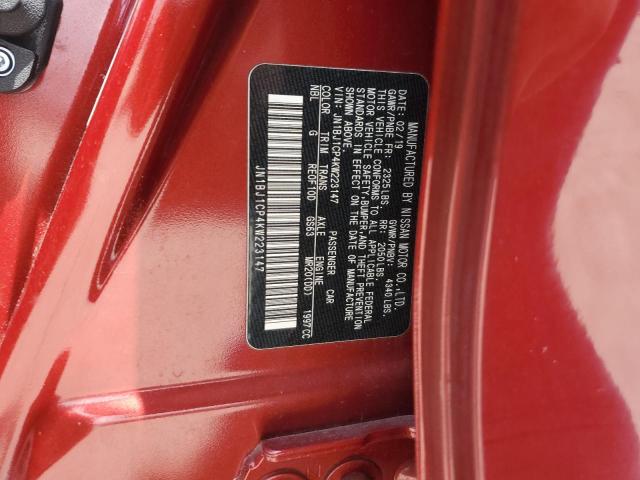 2019 NISSAN ROGUE SPOR JN1BJ1CP4KW223147