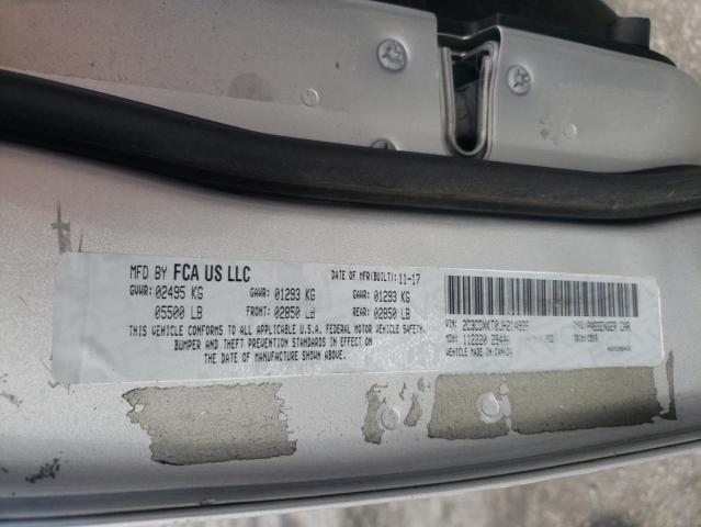 2018 DODGE CHARGER PO 2C3CDXKT0JH214926