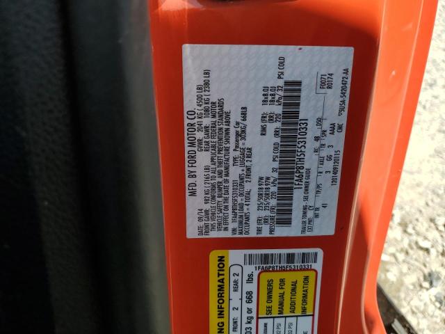2015 FORD MUSTANG - 1FA6P8TH5F5310331