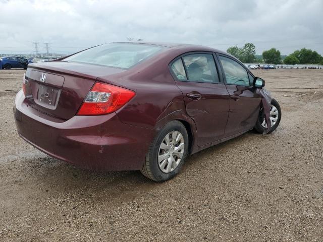 Vin: 19xfb2f52ce103449, lot: 61107525, honda civic lx 20123
