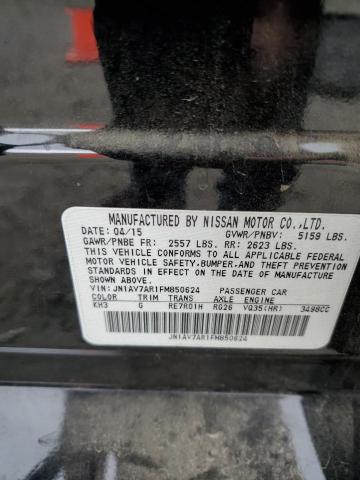 2015 INFINITI Q50 HYBRID - JN1AV7AR1FM850624