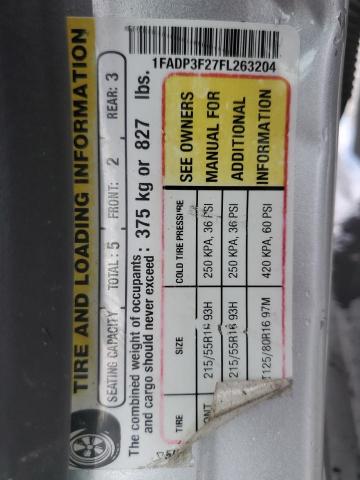 2015 FORD FOCUS SE - 1FADP3F27FL263204