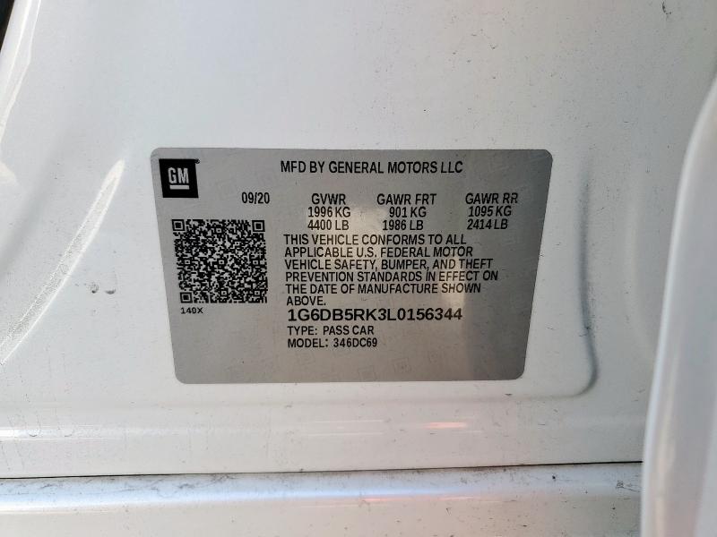 2020 CADILLAC CT4 PREMIU 1G6DB5RK3L0156344