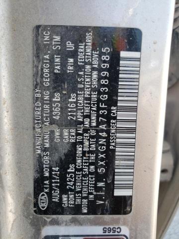 2015 KIA OPTIMA EX - 5XXGN4A73FG389985