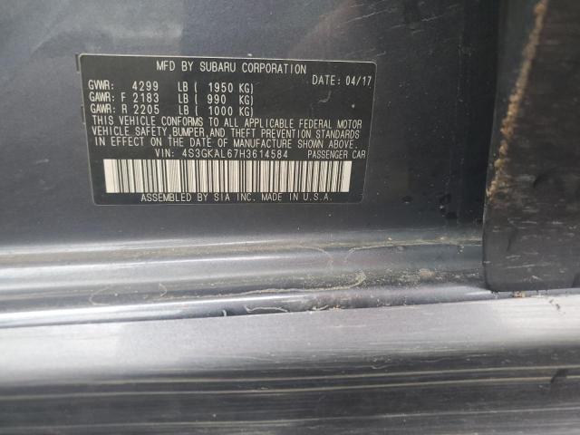 2017 SUBARU IMPREZA SP - 4S3GKAL67H3614584