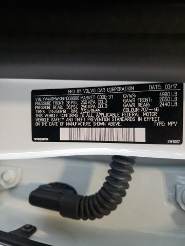 2017 VOLVO V60 CROSS YV440MWK6H1039986