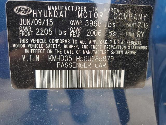 kmhd35lh5gu285879 - 2016 Hyundai elantra - #58757605