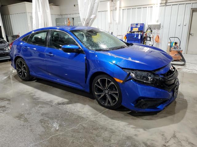 Vin: 19xfc2e89ke000925, lot: 60243695, honda civic sport 20194