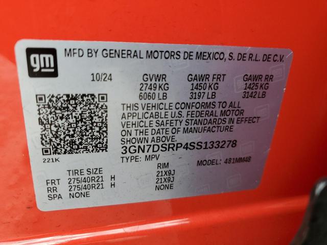 2025 CHEVROLET EQUINOX RS - 3GN7DSRP4SS133278
