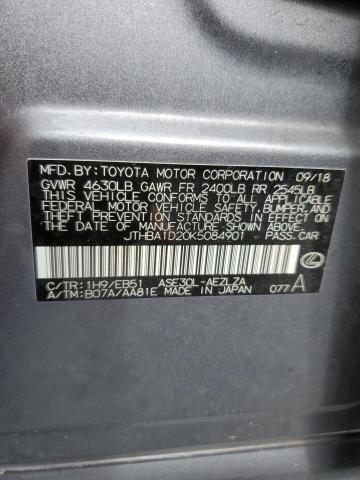 2019 LEXUS IS 300 JTHBA1D20K5084901