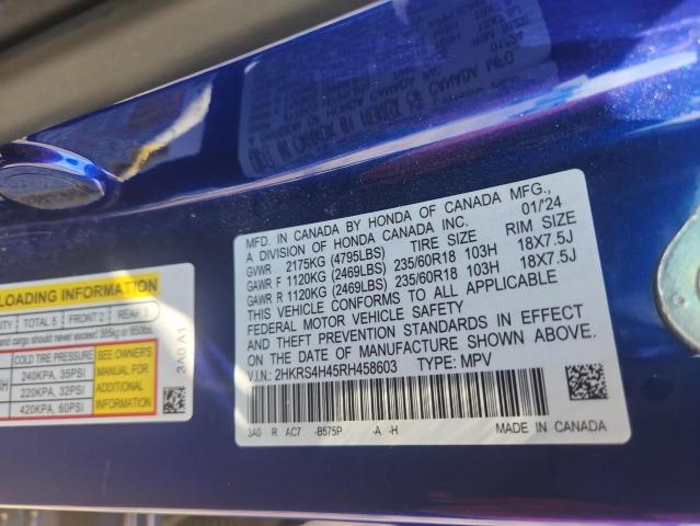 2024 HONDA CR-V EX 2HKRS4H45RH458603