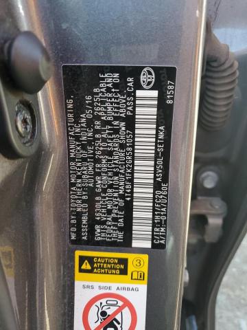 2016 TOYOTA CAMRY LE - 4T4BF1FK2GR581057