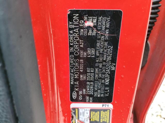 2016 KIA SOUL + - KNDJP3A52G7862052