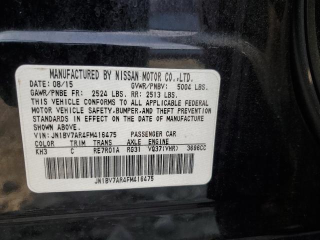 2015 INFINITI Q50 BASE JN1BV7AR4FM416475