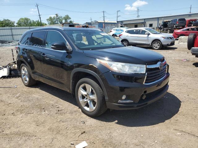 Vin: 5tddkrfh8es008865, lot: 61158975, toyota highlander limited 20144