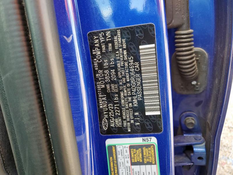 2024 HYUNDAI ELANTRA LI KMHLP4DG8RU646945
