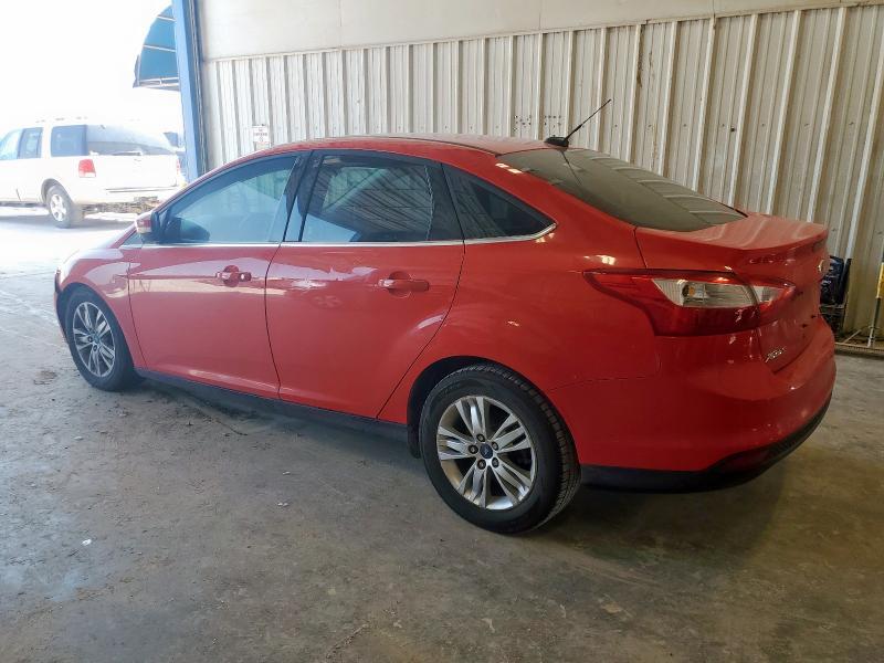 FORD FOCUS SEL 2012 red  gas 1FAHP3H21CL397488 photo #3