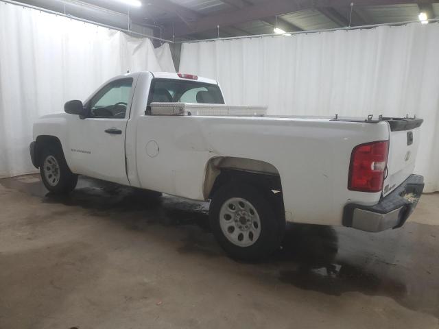 CHEVROLET SILVERADO 2008 white  gas 1GCEC14C68E100786 photo #3