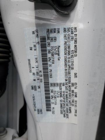 2016 FORD FOCUS SE - 1FADP3F26GL287849