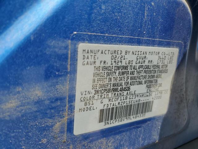2021 NISSAN KICKS S 3N1CP5BV9ML484535