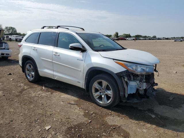 Vin: 5tddcrfh1gs015446, lot: 60325195, toyota highlander hybrid limited 20164