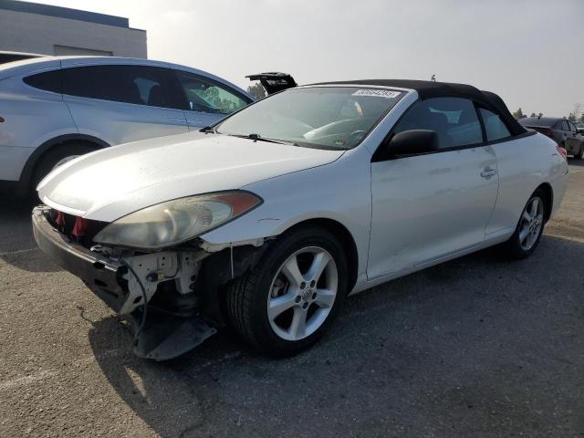 TOYOTA CAMRY SOLA 2006 white  gas 4T1FA38P66U095638 photo #1