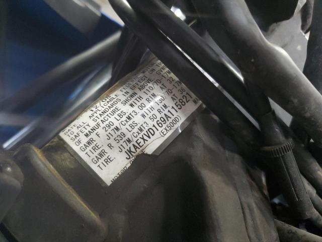 2009 KAWASAKI EX500 D JKAEXVD169A115821