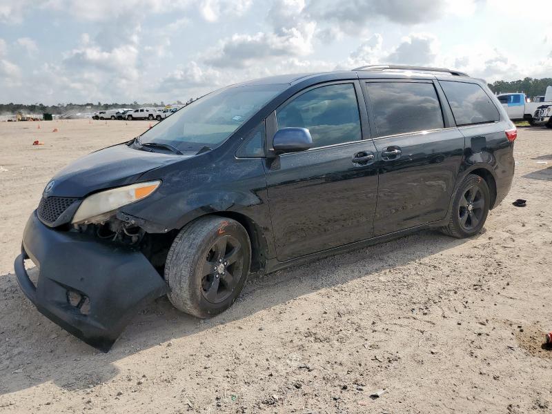 TOYOTA SIENNA LE 2016 black sports v gas 5TDKK3DC5GS730535 photo #1