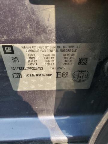 2015 CHEVROLET MALIBU LS - 1G11B5SL0FF228453