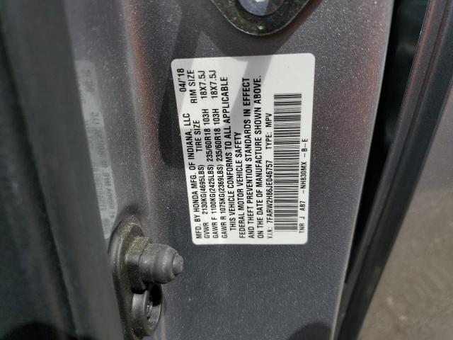 2018 HONDA CR-V EXL 7FARW2H86JE046757